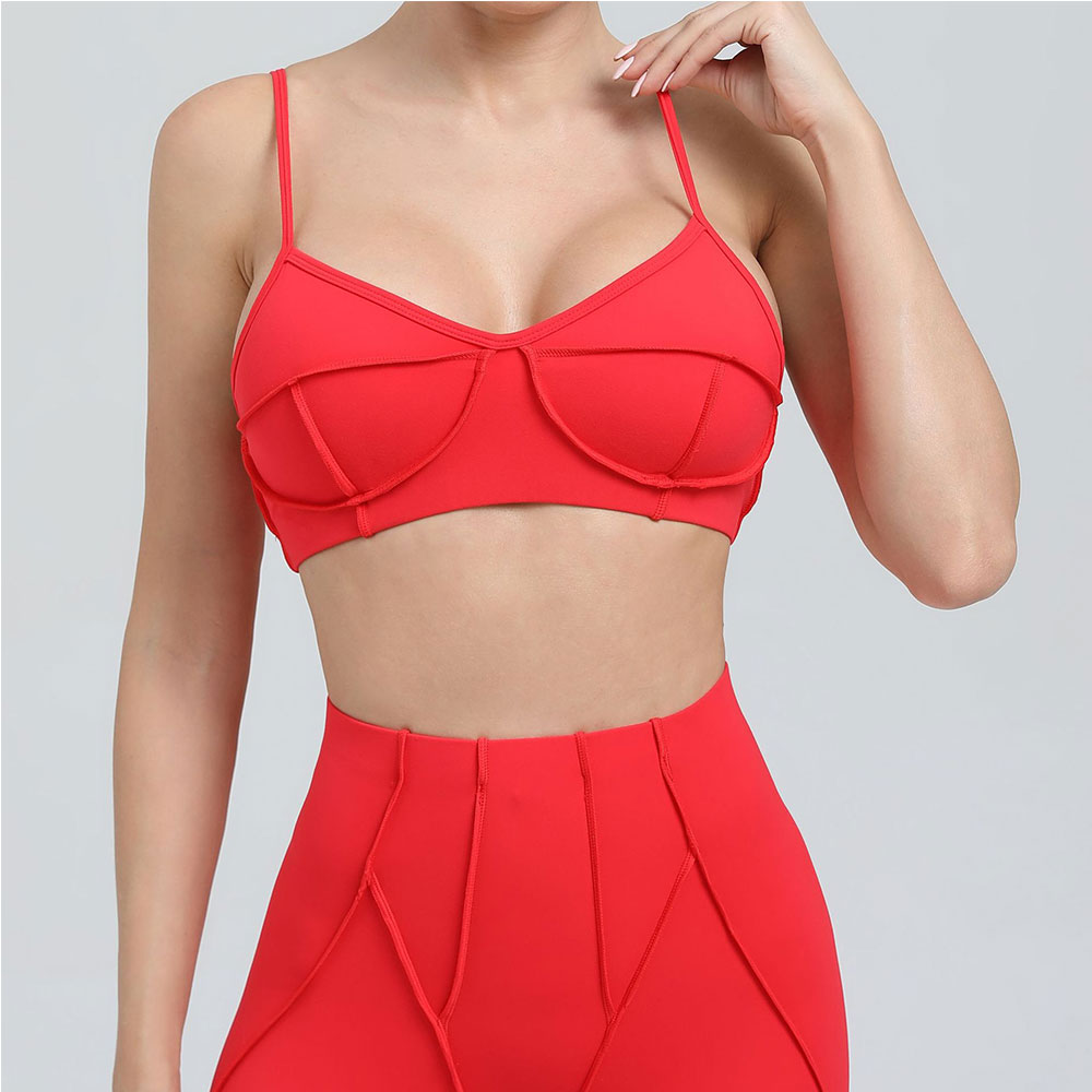 Sports Equipment Logos - Sports Bra Anti-Sweat Fitness Top Women