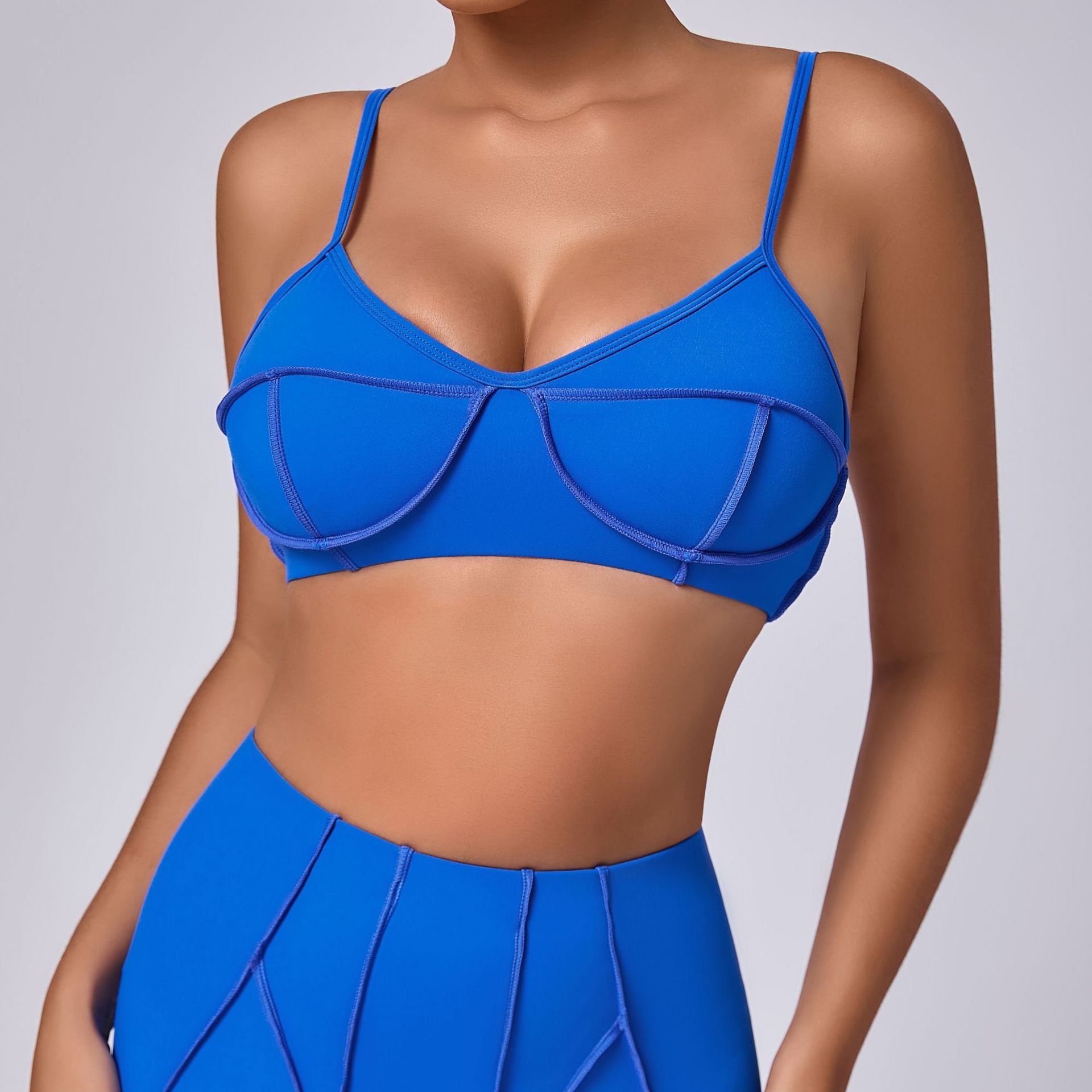Sports Bra Anti-Sweat Fitness  - Sports Equipment Logos 评论和价格