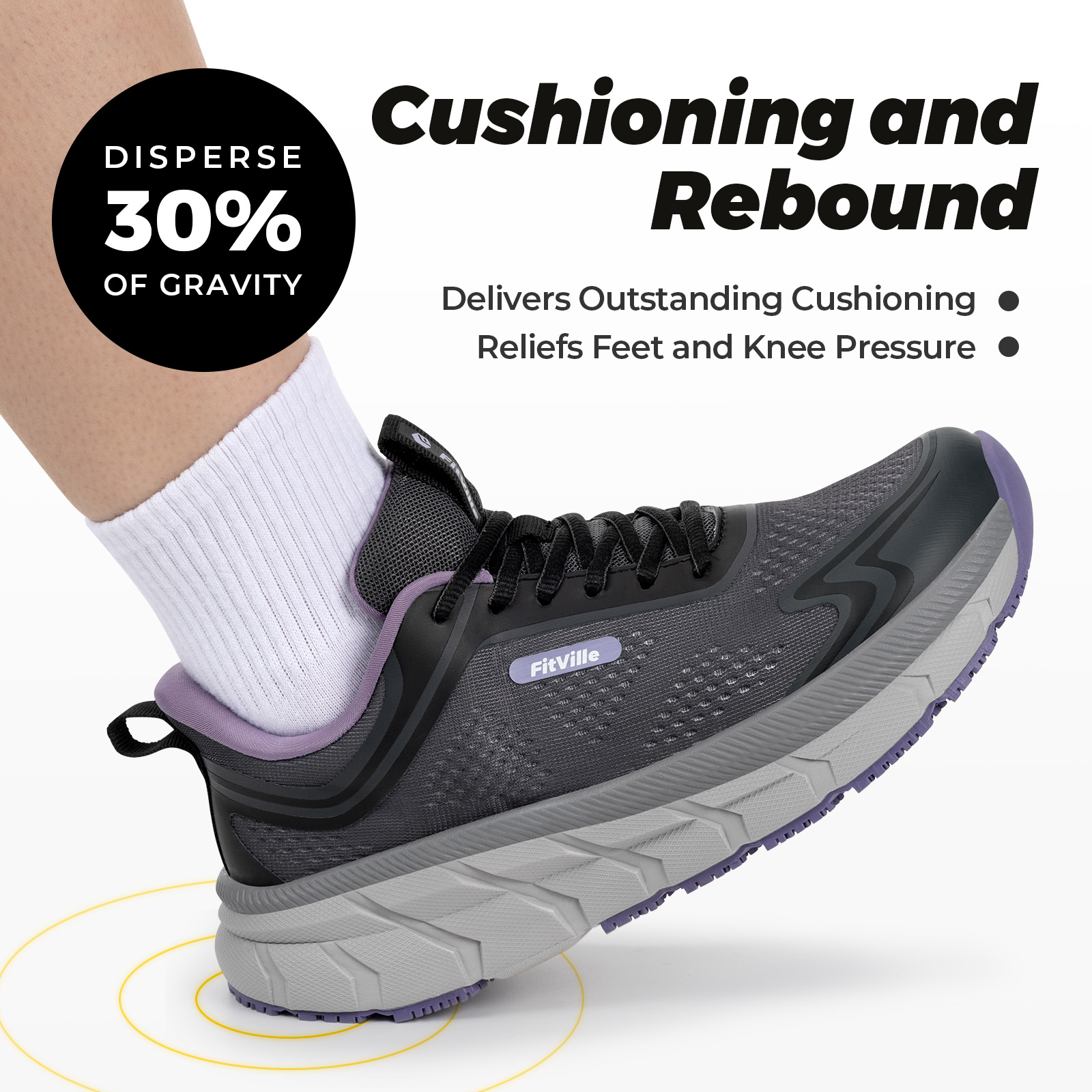 Fitville Women's Sports Shoes  - Sports Equipment For Running 评论和价格