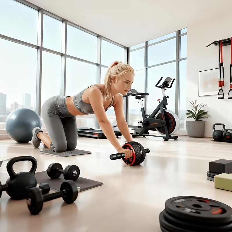 Ab Roller Wheel and Knee Mat,  - Sports Equipment Near Me 评论和价格