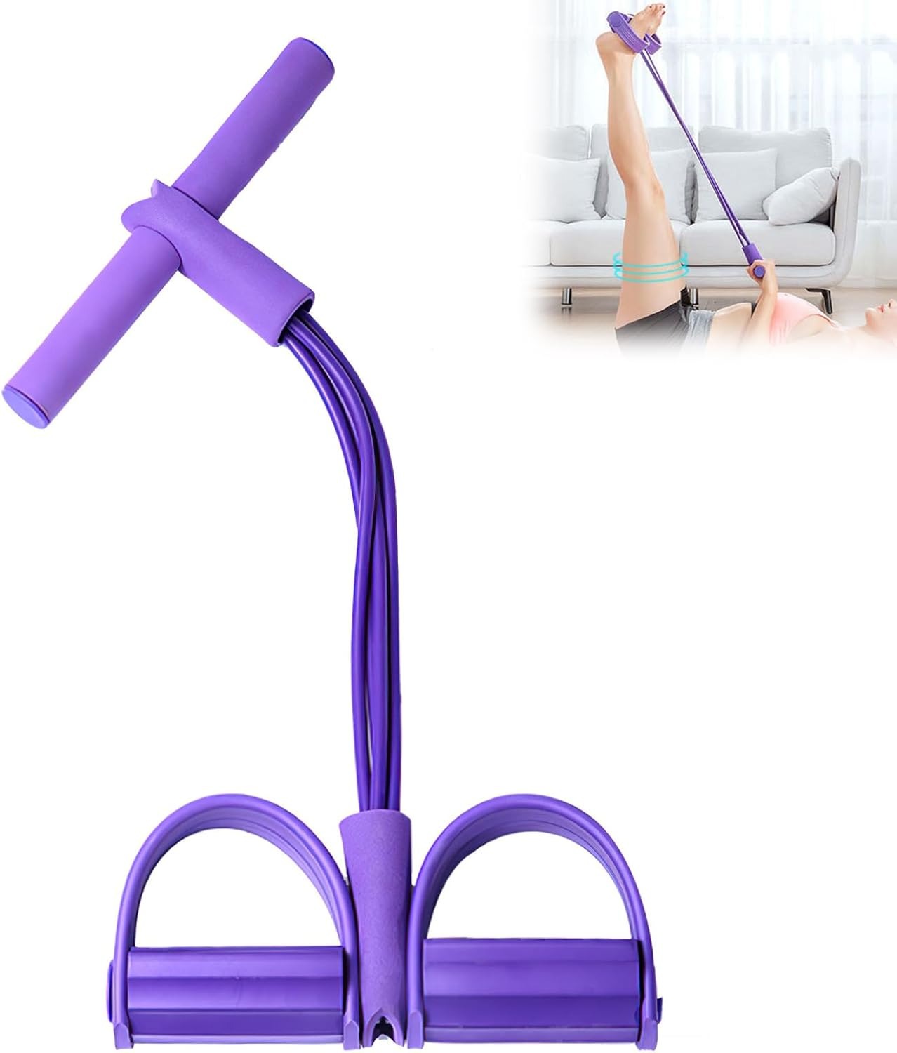 4-Tube Pedal Resistance Band M - Sports Equipment Near Me 评论和价格
