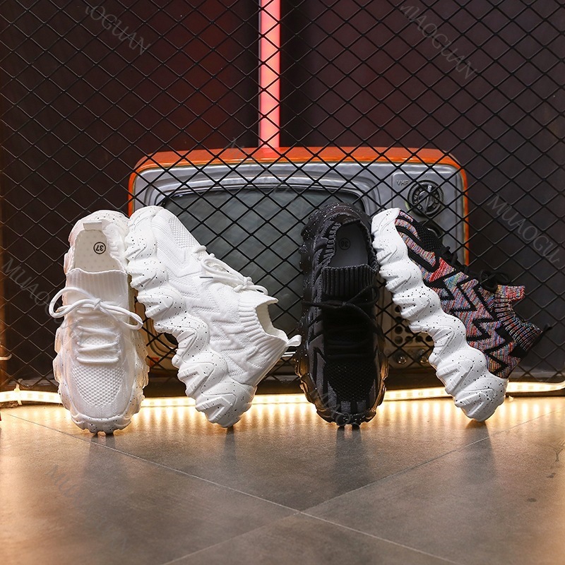 Women Chunky Sneakers Breathab - Sports Equipment For Running 评论和价格