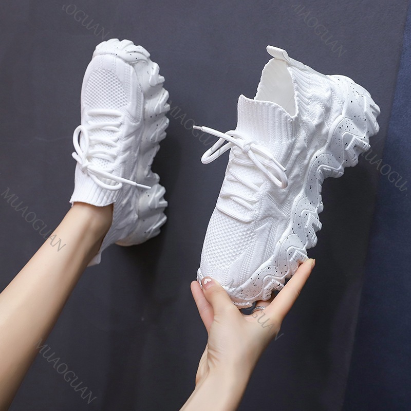 Women Chunky Sneakers Breathab - Sports Equipment For Running 评论和价格