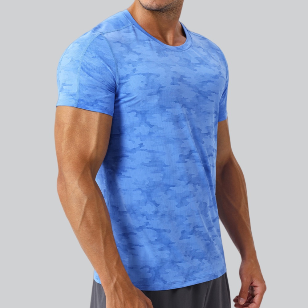 Men's Round Neck T-Shirt Sport - Sports Equipment Logos 评论和价格