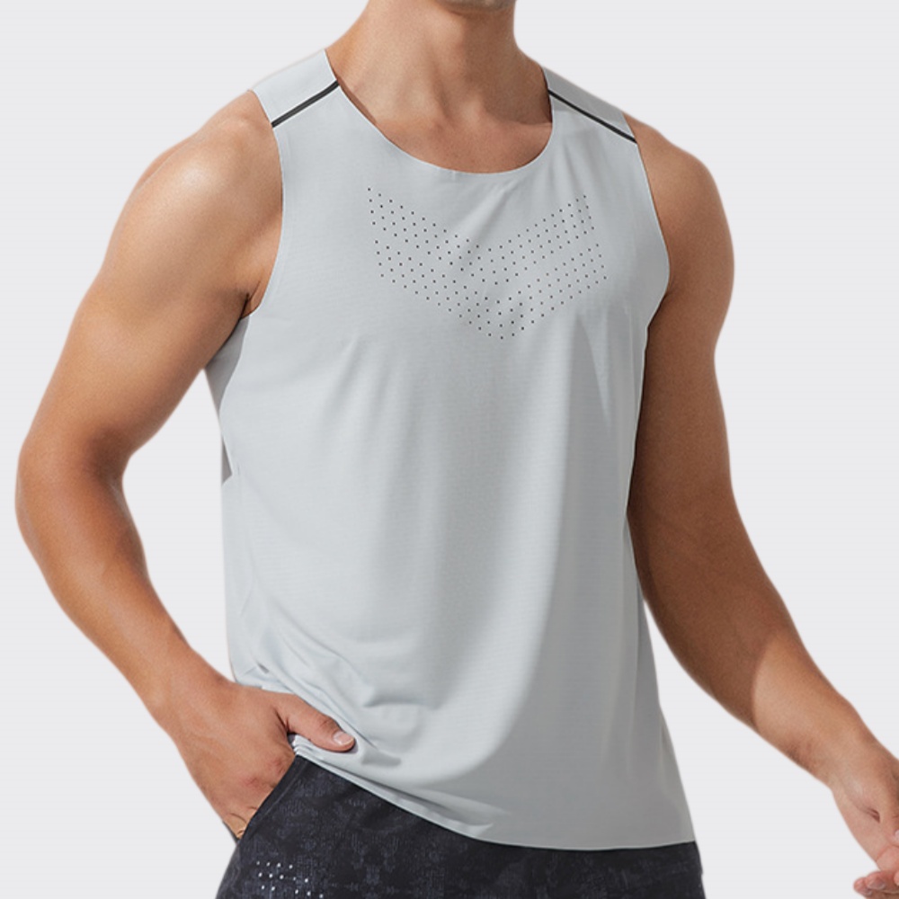 Men Gym Vest Quick Dry Running - Sports Equipment Logos 评论和价格