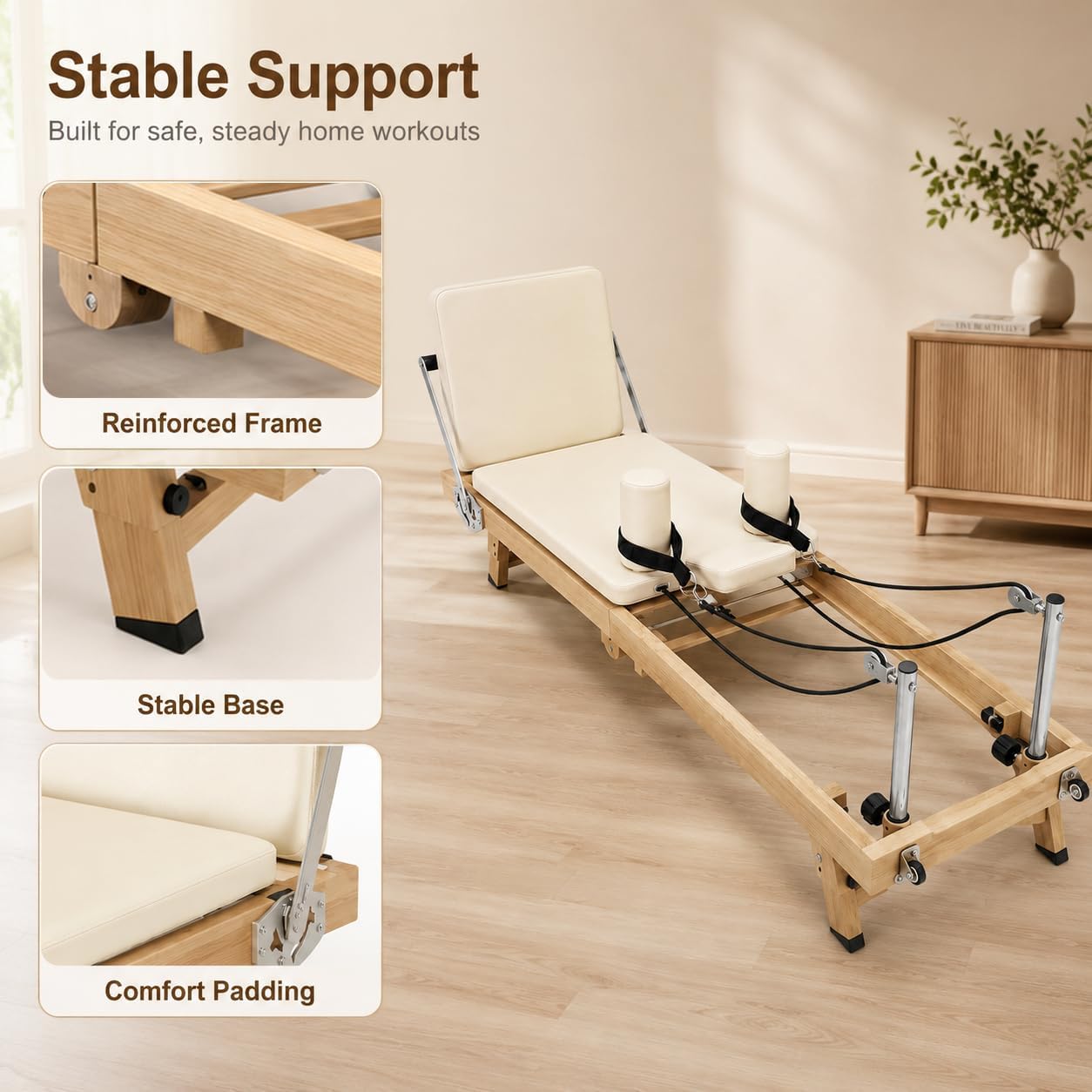 75 Inch Foldable Pilates Refor - Sports Equipment Near Me 评论和价格