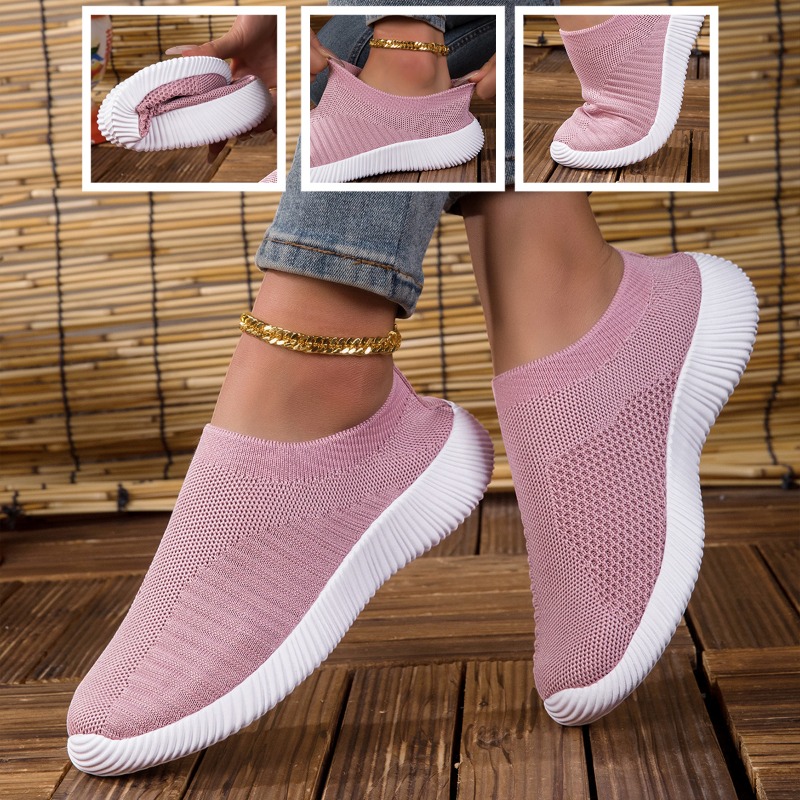 Women's Sneakers Breathable Kn - Sports Equipment For Running 评论和价格